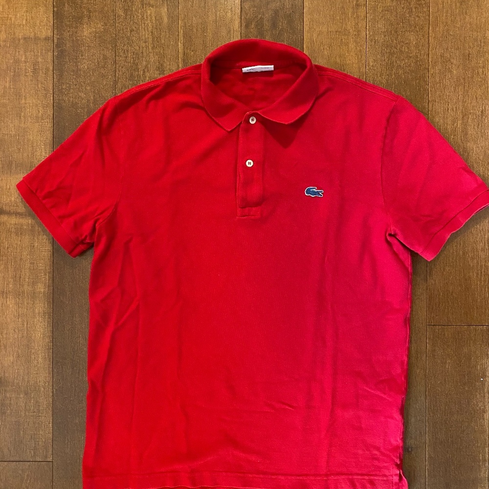 J Crew x Lacoste - Polo Shirt - Size 5